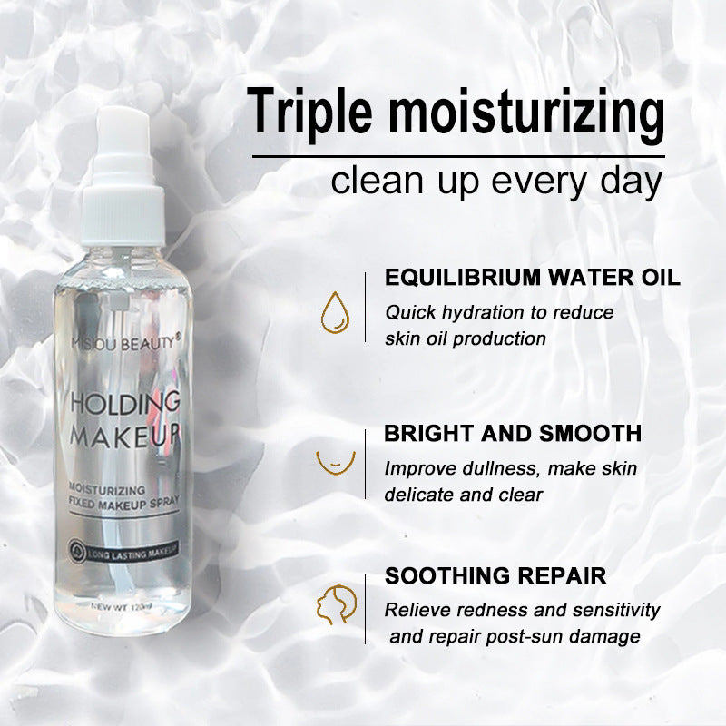 Spray Fixateur de Maquillage Longue Tenue - Contrôle du Sébum & Hydratant 120ml