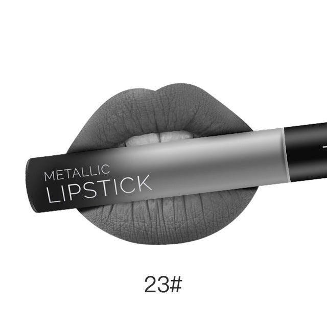 Gloss Lèvres Givré Tube Rond Liquide - Mat & Brillant 26 Teintes