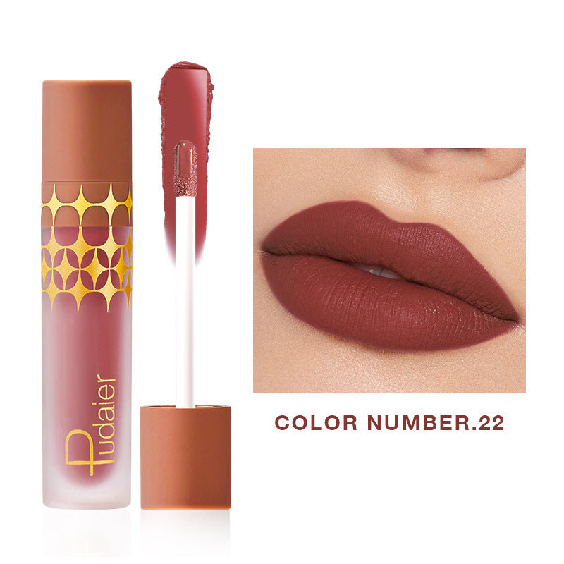 Rouge à Lèvres Liquide Mat Pudaier - 24 Teintes 4,5g