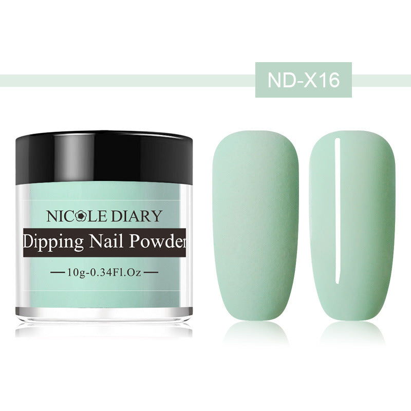 Poudre Ongles Mat NICOLE JOURNAL Automne/Hiver - 19 Teintes 10g