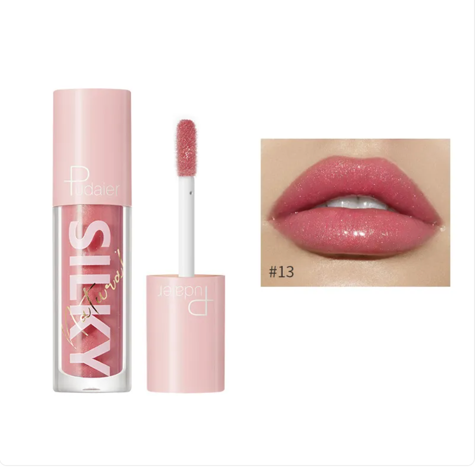 Gloss Lèvres Effet Miroir à l'Eau & Vitamine C – 16 Teintes