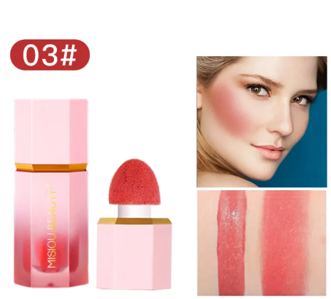 Blush Rosé Teint Naturel – Maquillage Léger Longue Tenue – 6 Styles