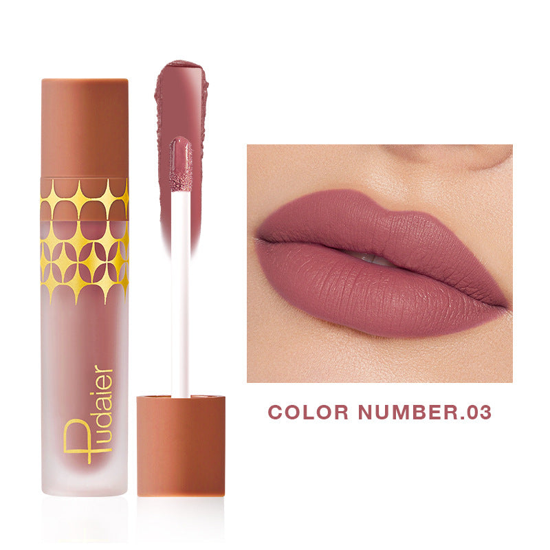 Rouge à Lèvres Liquide Mat Pudaier - 24 Teintes 4,5g