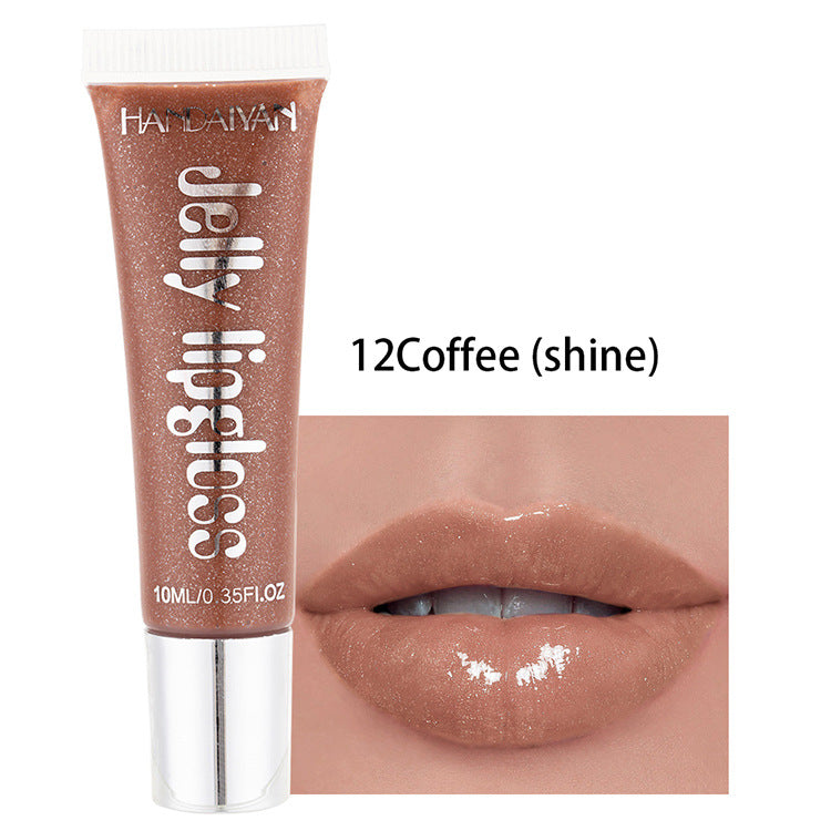 Gloss Jelly Lèvres Candy Color Effet Miroir - 12 Teintes 10ml