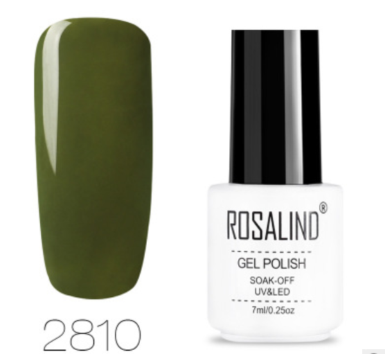 Gel UV pour Ongles RC Series Green - Set de 24 Couleurs