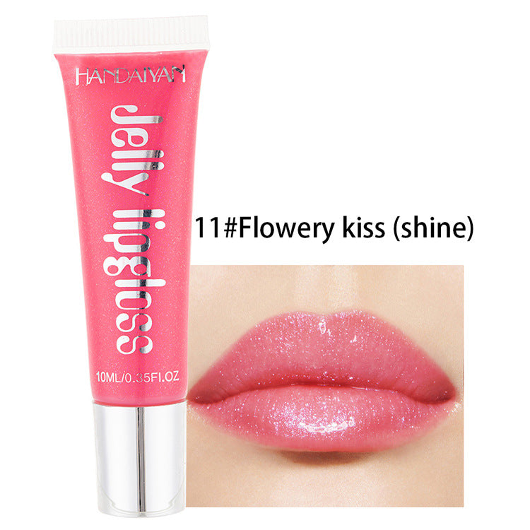 Gloss Jelly Lèvres Candy Color Effet Miroir - 12 Teintes 10ml