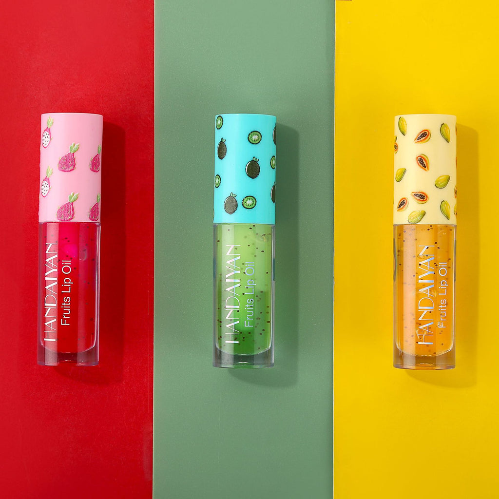 Huile Lèvres HANDAIYAN Série Fruits - Soin Hydratant