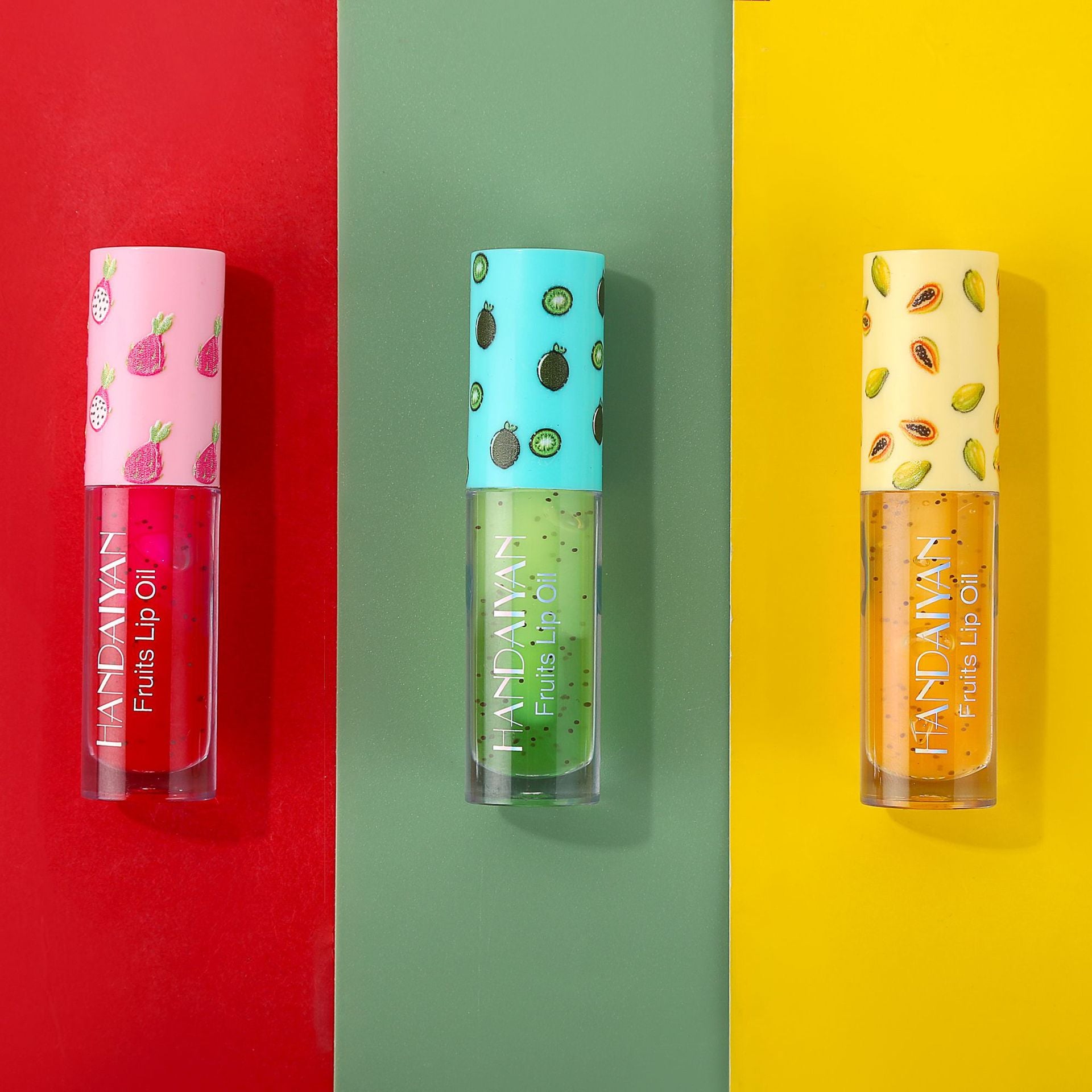 Huile Lèvres HANDAIYAN Série Fruits - Soin Hydratant