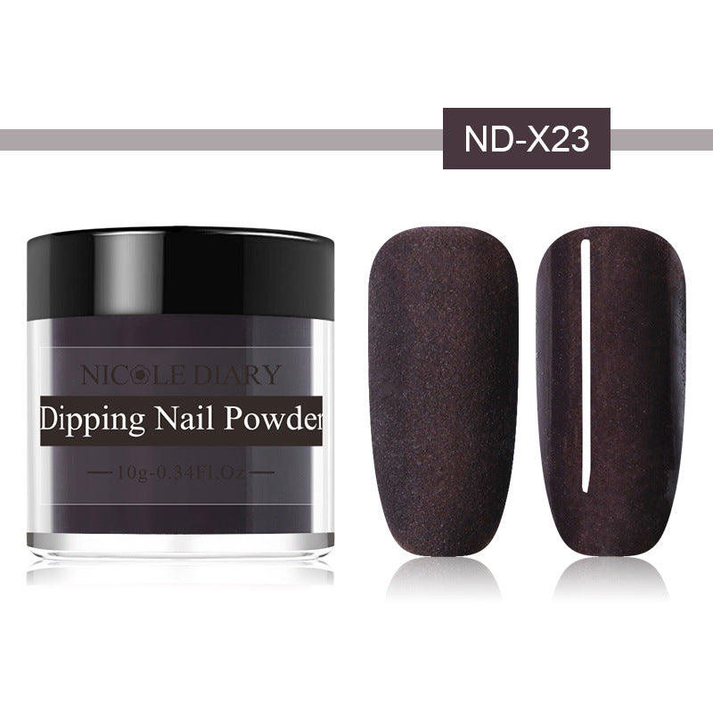 Poudre Ongles Mat NICOLE JOURNAL Automne/Hiver - 19 Teintes 10g