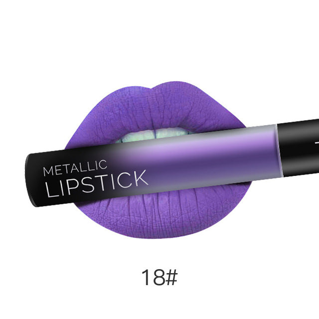 Gloss Lèvres Givré Tube Rond Liquide - Mat & Brillant 26 Teintes