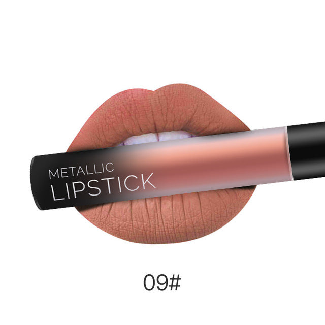 Gloss Lèvres Givré Tube Rond Liquide - Mat & Brillant 26 Teintes