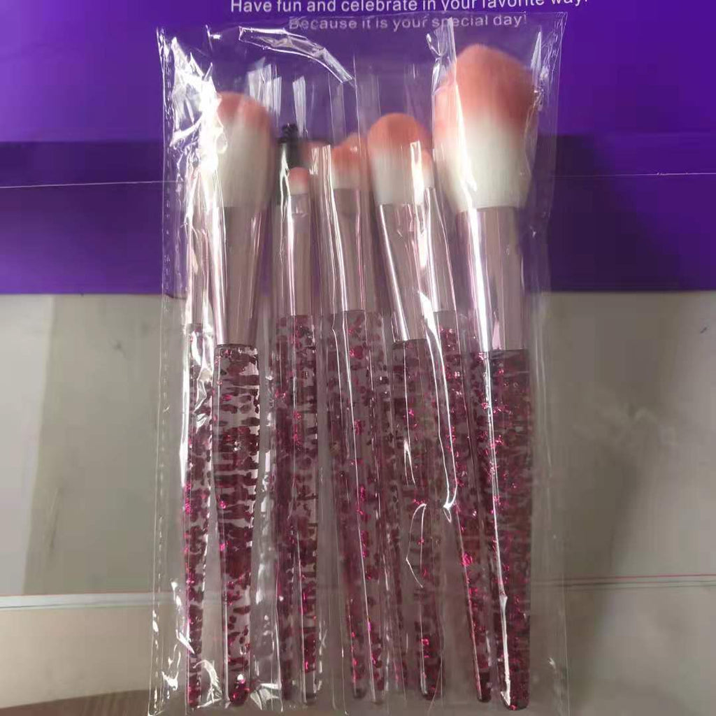 Ensemble de 10 pinceaux de maquillage pour beauté et mélange