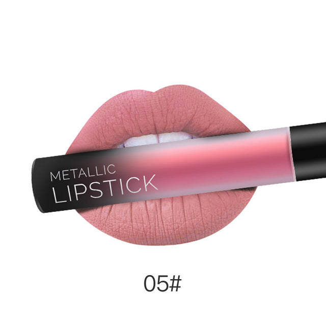 Gloss Lèvres Givré Tube Rond Liquide - Mat & Brillant 26 Teintes