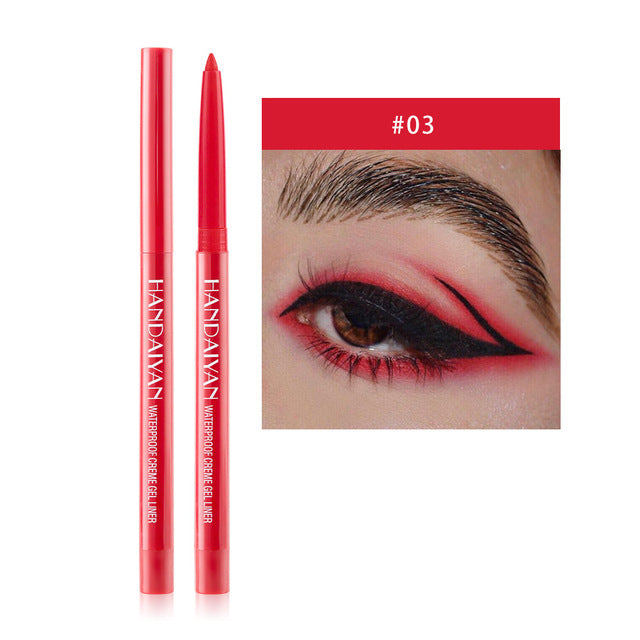 Crayon Eyeliner Nacré Mat Waterproof Ciel Étoilé - 20 Couleurs