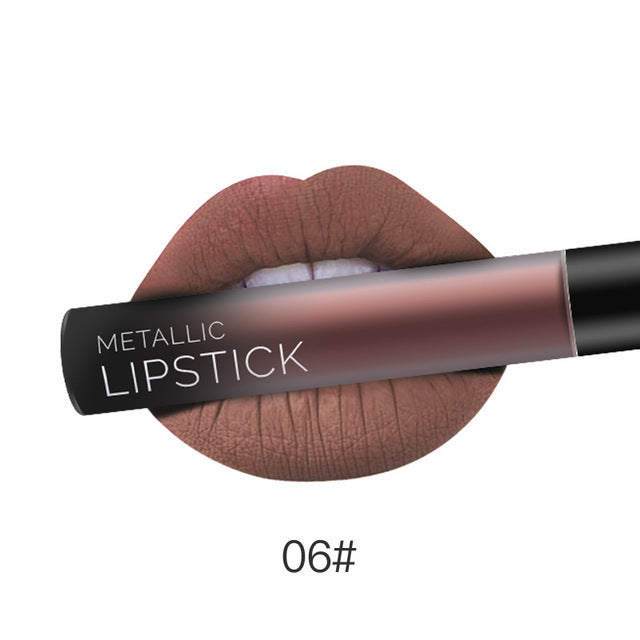 Gloss Lèvres Givré Tube Rond Liquide - Mat & Brillant 26 Teintes