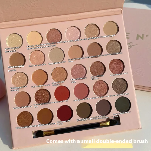 Palette d'Ombres à Paupières Rose Glow