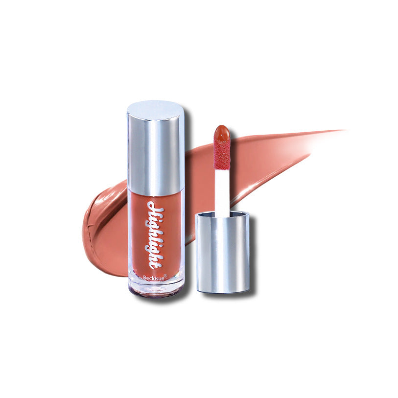 Gloss à Lèvres Nude Haute Brillance avec Fini Miroir