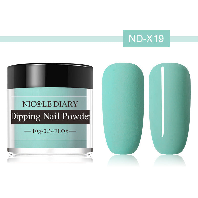 Poudre Ongles Mat NICOLE JOURNAL Automne/Hiver - 19 Teintes 10g