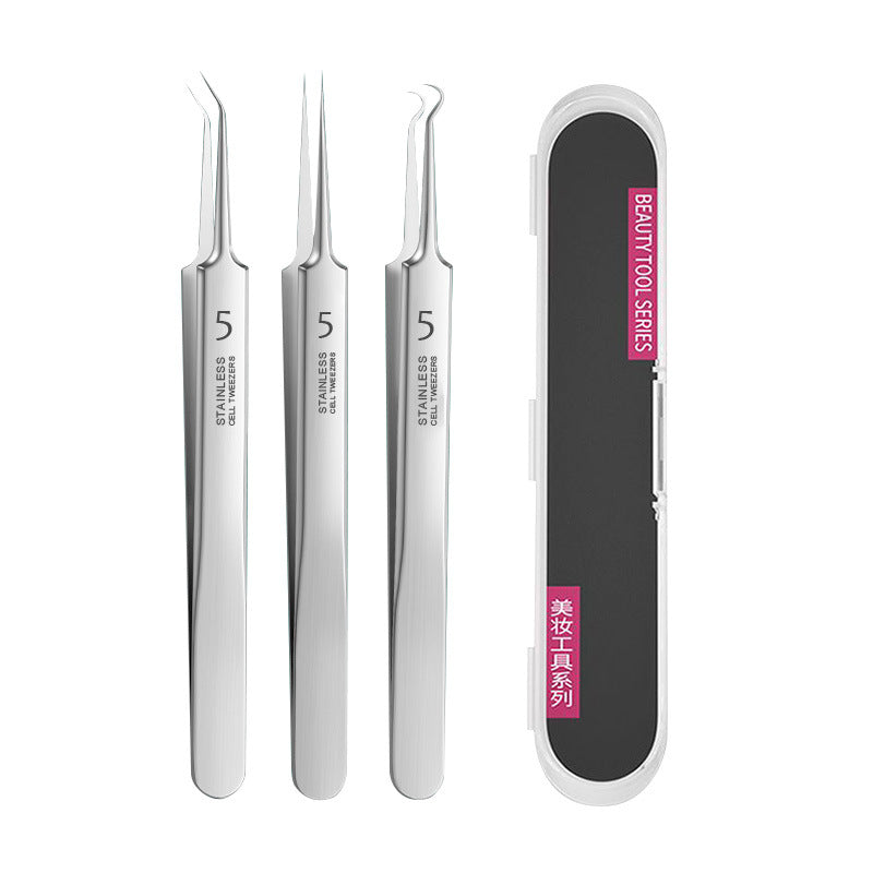 Set d'outils de précision pour l'extraction des boutons pour les soins de la peau