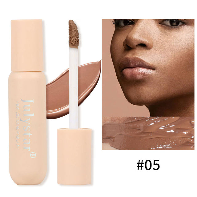 Fond de Teint Liquide Couvrant Julystar - Correcteur 6 Teintes