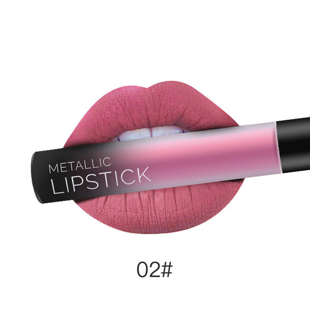 Gloss Lèvres Givré Tube Rond Liquide - Mat & Brillant 26 Teintes