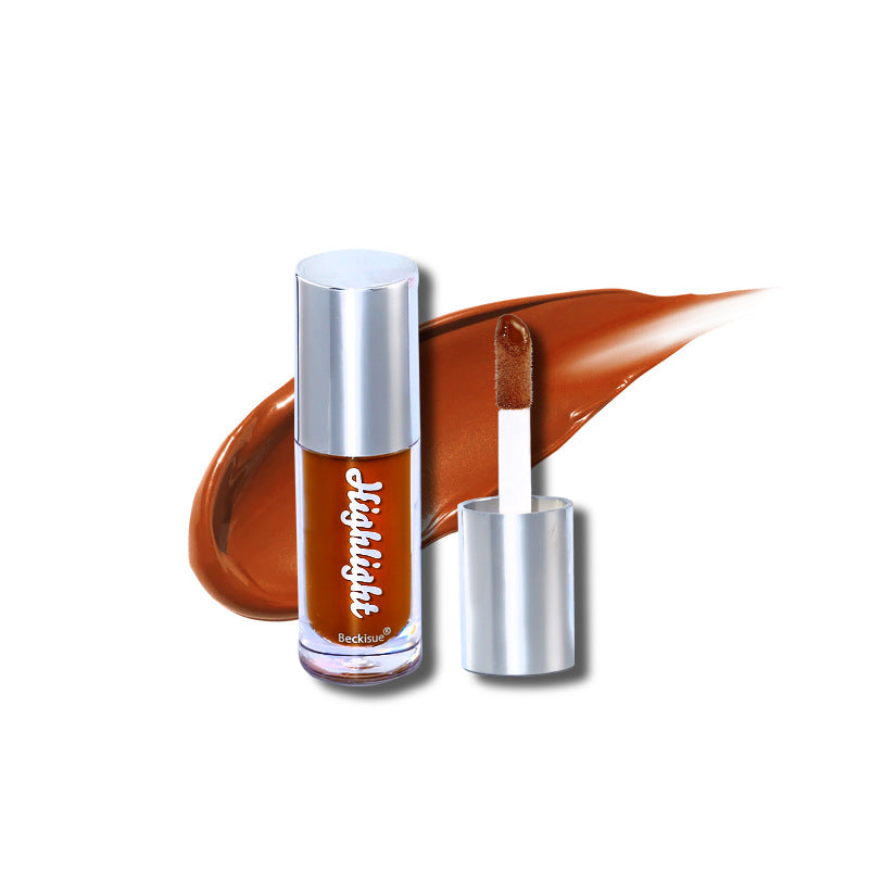Gloss à Lèvres Nude Haute Brillance avec Fini Miroir