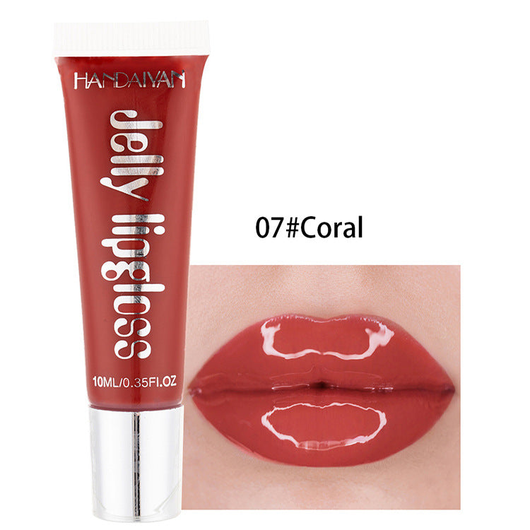Gloss Jelly Lèvres Candy Color Effet Miroir - 12 Teintes 10ml