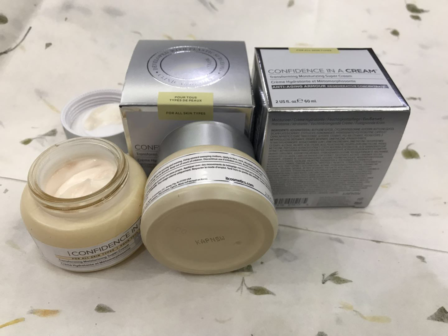 Crème Anti-Rides Super Hydratante - Confiance en Soi 60g