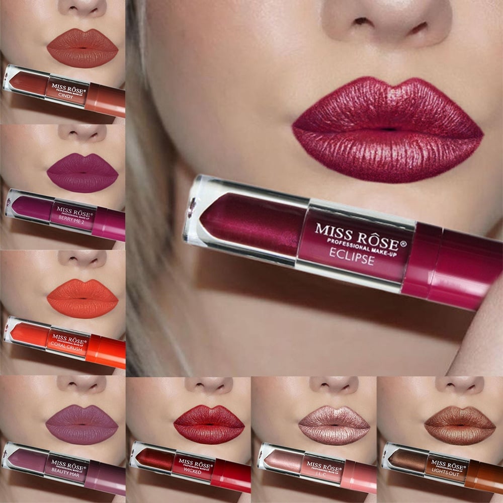 Gloss Lèvres Mat Sans Transfert - 18 Teintes 5g