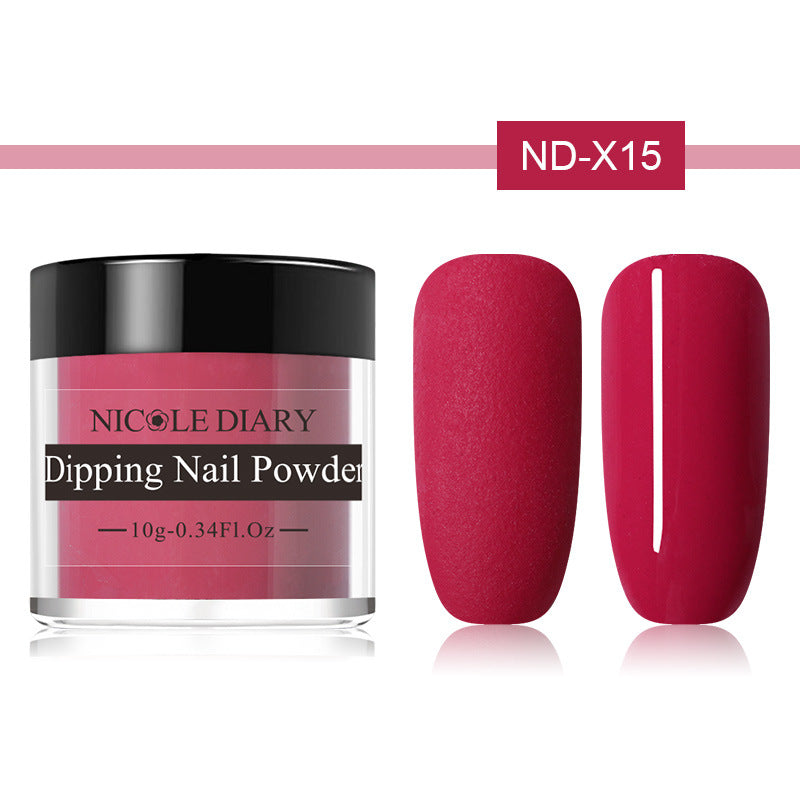 Poudre Ongles Mat NICOLE JOURNAL Automne/Hiver - 19 Teintes 10g