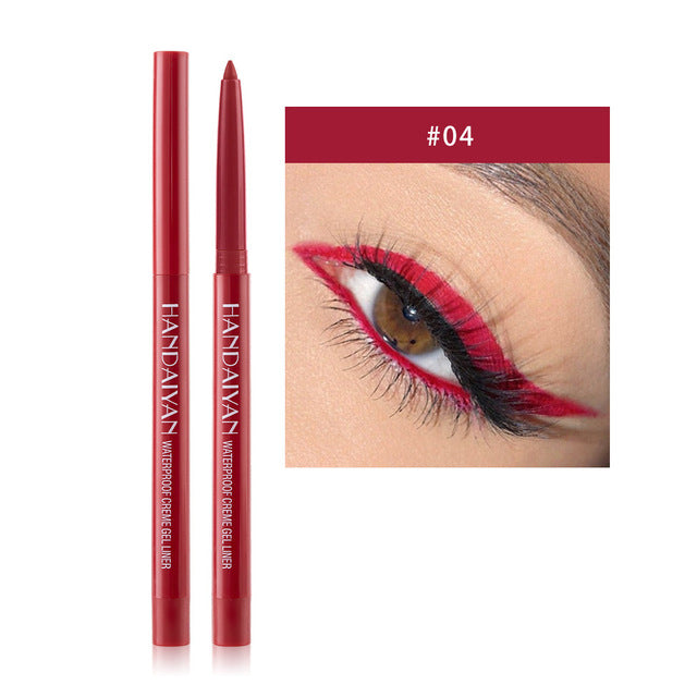 Crayon Eyeliner Nacré Mat Waterproof Ciel Étoilé - 20 Couleurs