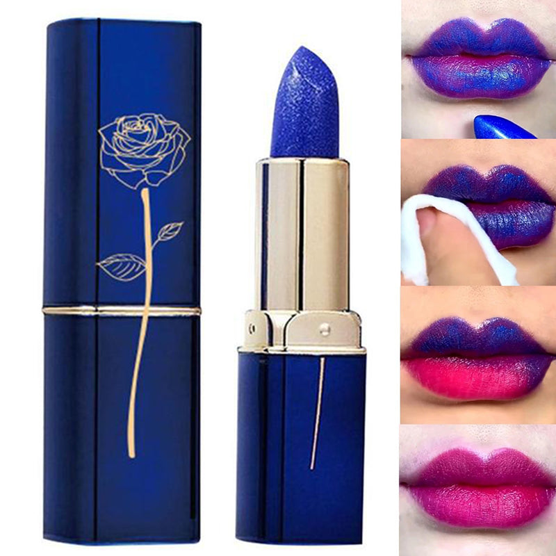 Rouge à Lèvres Changeant de Couleur LESSXCOCO Blue Maggie - Waterproof 3,8g