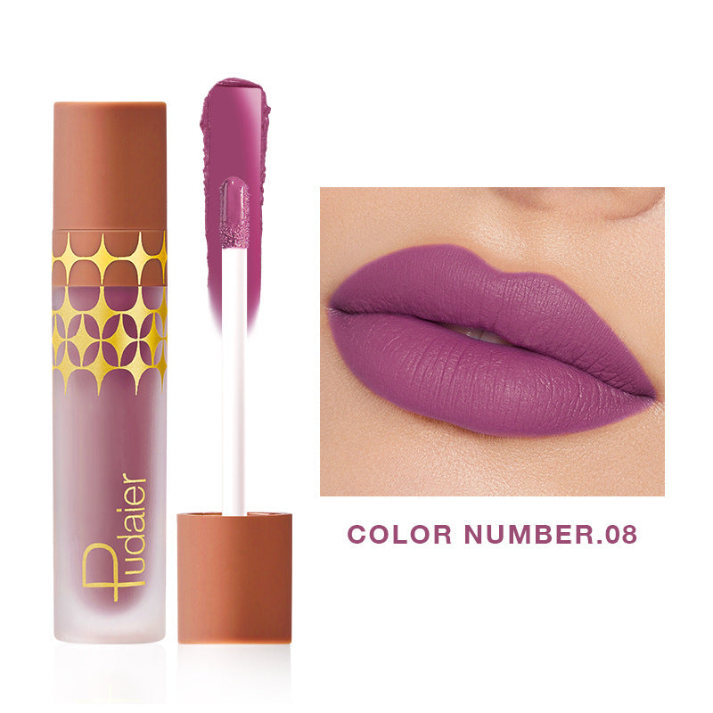 Rouge à Lèvres Liquide Mat Pudaier - 24 Teintes 4,5g