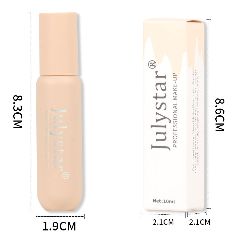 Fond de Teint Liquide Couvrant Julystar - Correcteur 6 Teintes