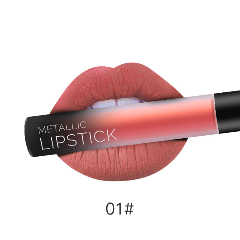 Gloss Lèvres Givré Tube Rond Liquide - Mat & Brillant 26 Teintes