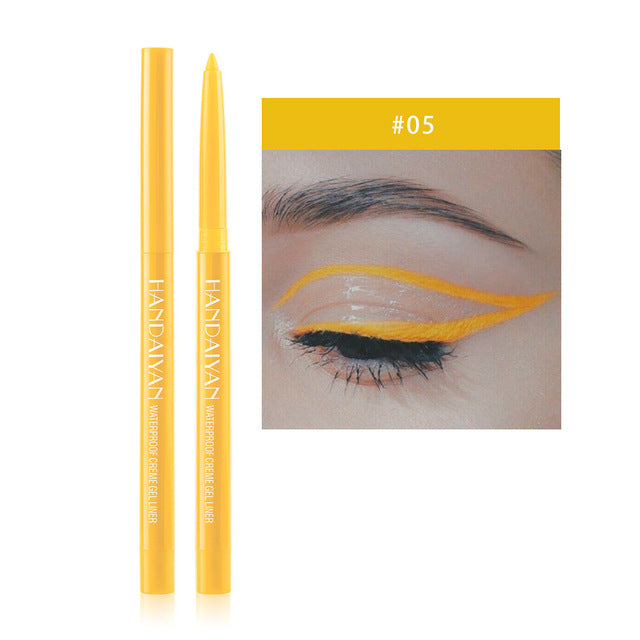 Crayon Eyeliner Nacré Mat Waterproof Ciel Étoilé - 20 Couleurs