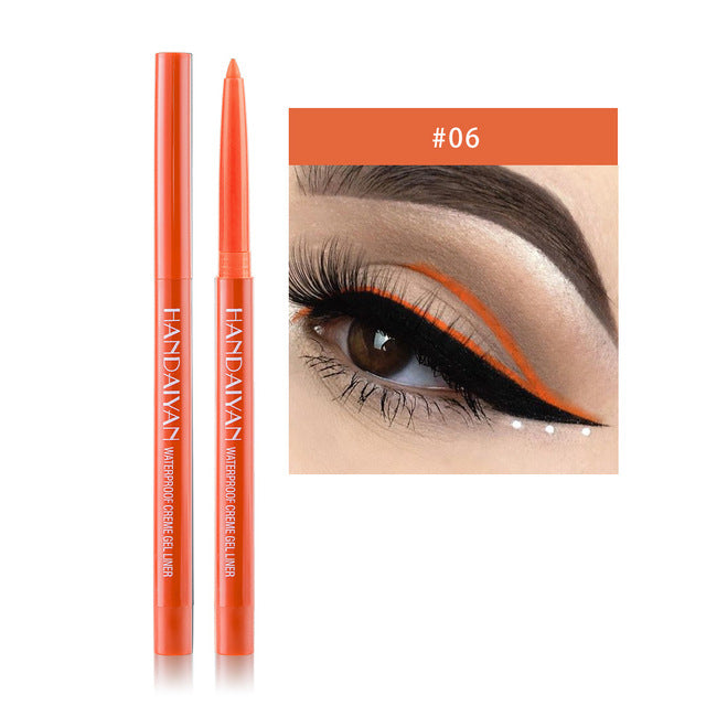 Crayon Eyeliner Nacré Mat Waterproof Ciel Étoilé - 20 Couleurs