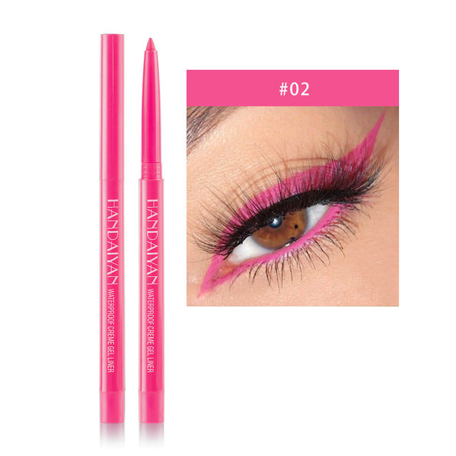 Crayon Eyeliner Nacré Mat Waterproof Ciel Étoilé - 20 Couleurs