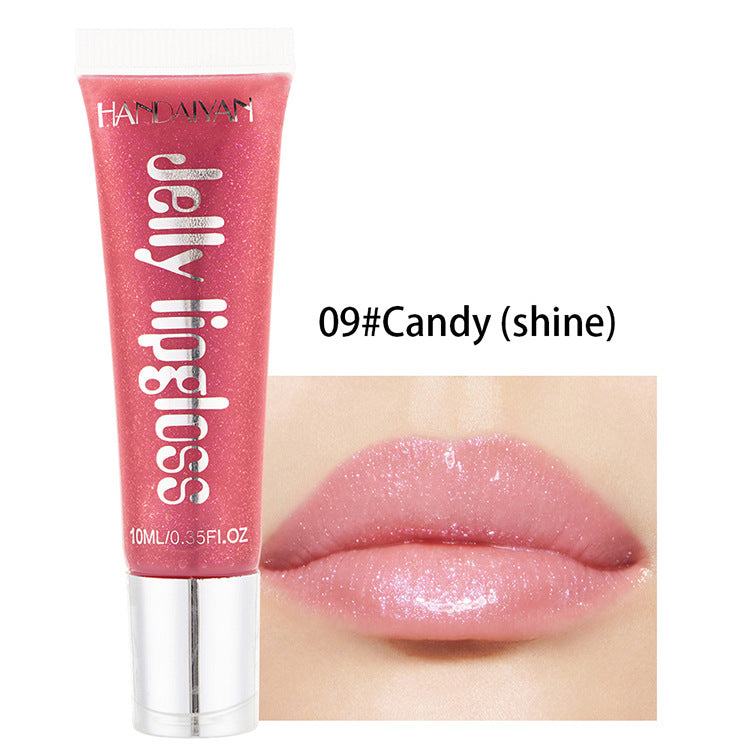 Gloss Jelly Lèvres Candy Color Effet Miroir - 12 Teintes 10ml