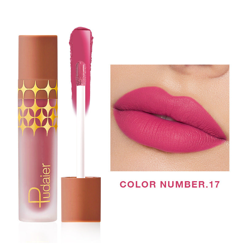 Rouge à Lèvres Liquide Mat Pudaier - 24 Teintes 4,5g