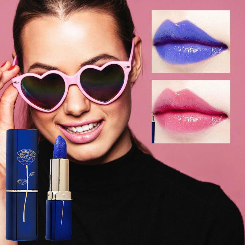 Rouge à Lèvres Changeant de Couleur LESSXCOCO Blue Maggie - Waterproof 3,8g