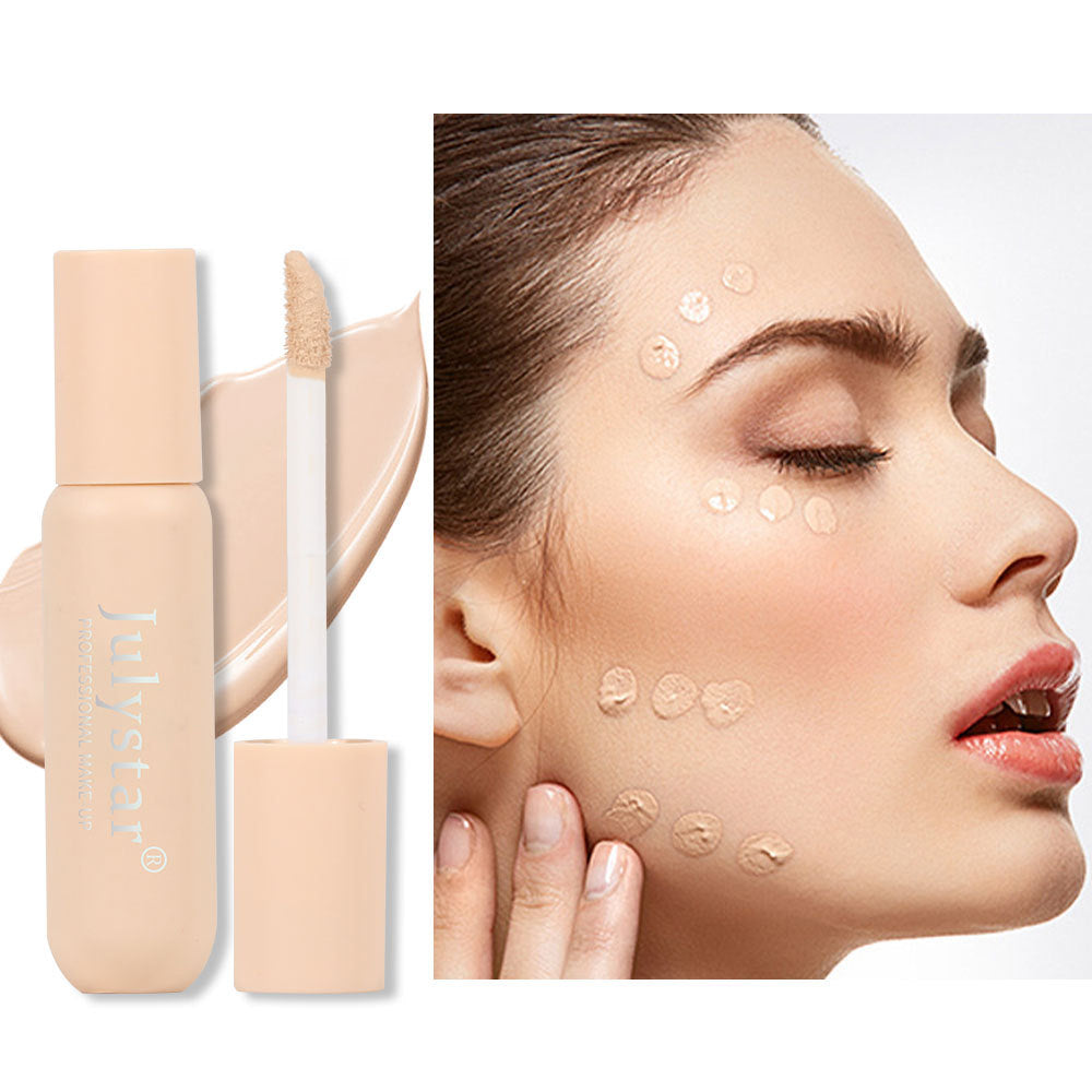 Fond de Teint Liquide Couvrant Julystar - Correcteur 6 Teintes