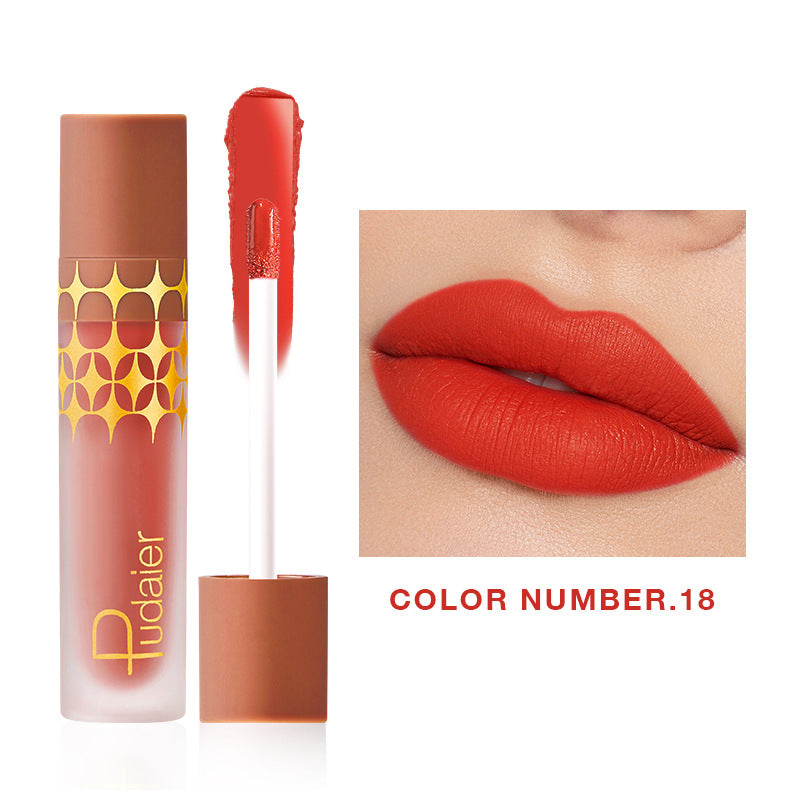 Rouge à Lèvres Liquide Mat Pudaier - 24 Teintes 4,5g