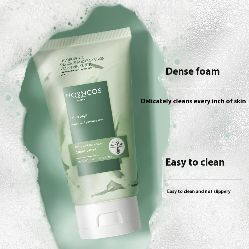 Nettoyant Visage aux Acides Aminés & Chlorophylle – Pores Resserrés 100g