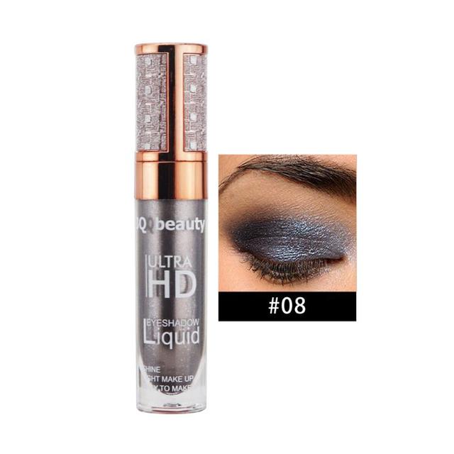 Fard à Paupières Liquide Diamond Nacré Scintillant - 12 Teintes