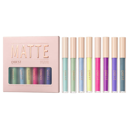 Coffret Fard à Paupières Liquide Mat & Blush QIBEST