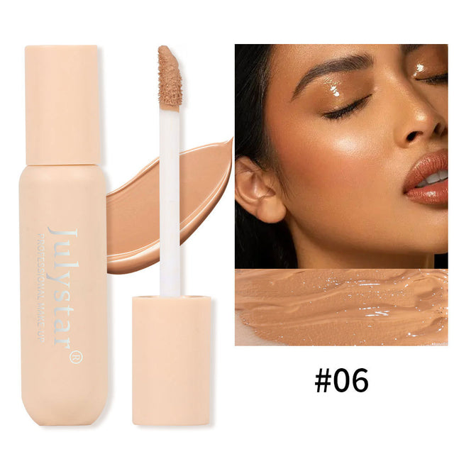Fond de Teint Liquide Couvrant Julystar - Correcteur 6 Teintes