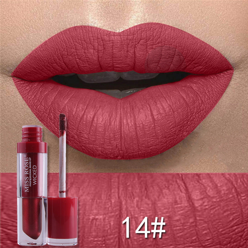 Gloss Lèvres Mat Sans Transfert - 18 Teintes 5g