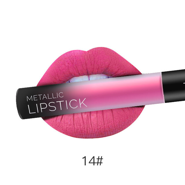 Gloss Lèvres Givré Tube Rond Liquide - Mat & Brillant 26 Teintes