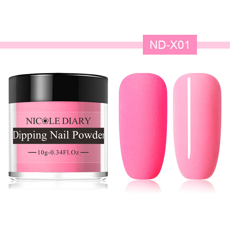 Poudre Ongles Mat NICOLE JOURNAL Automne/Hiver - 19 Teintes 10g